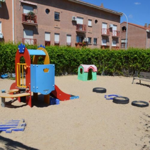 Patios y jardines adaptados